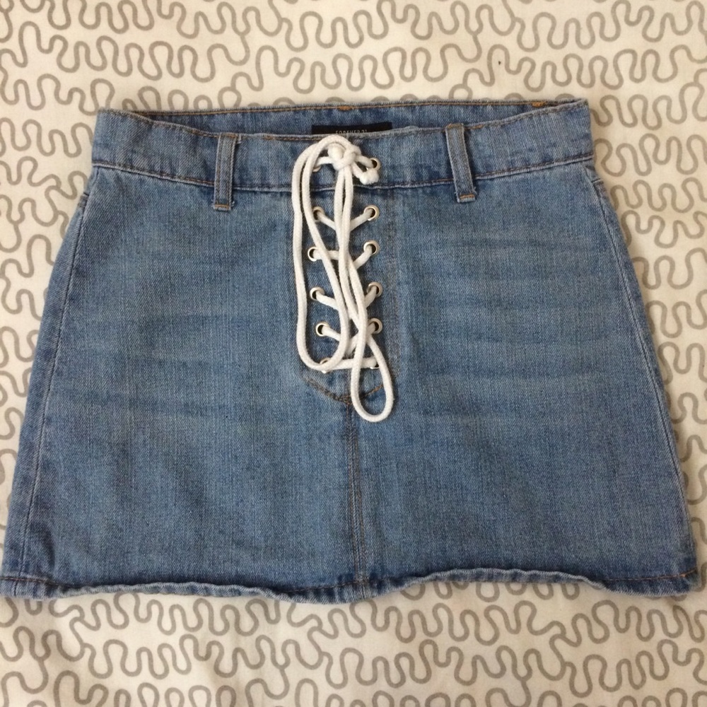 Forever 21 Jean Skirt